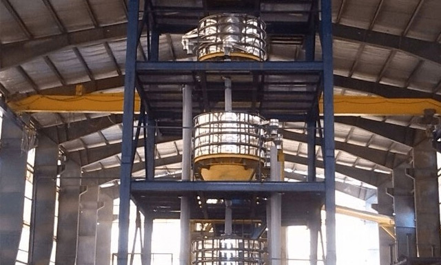 Rotary vibrating screen